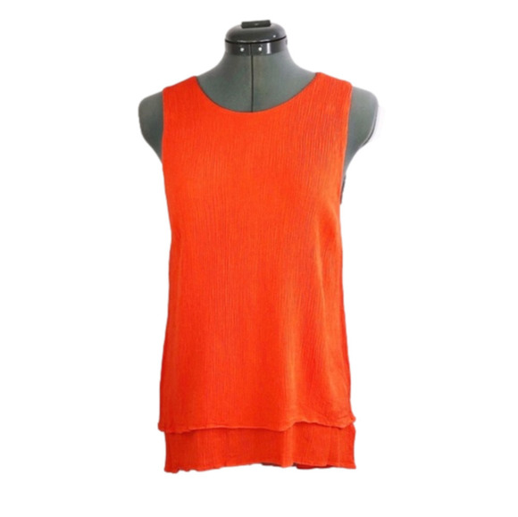 MICHAEL Michael Kors Hi-Low Two Tiered Top. Size 8 - Picture 2 of 7